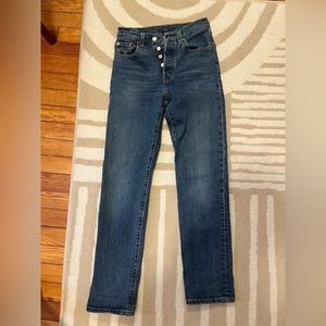 Levi’s 501s Straight Denim Jeans